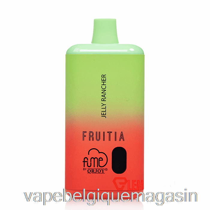 Jus De Vape Fruitia X Fume 8000 Rancher De Gelée Jetable